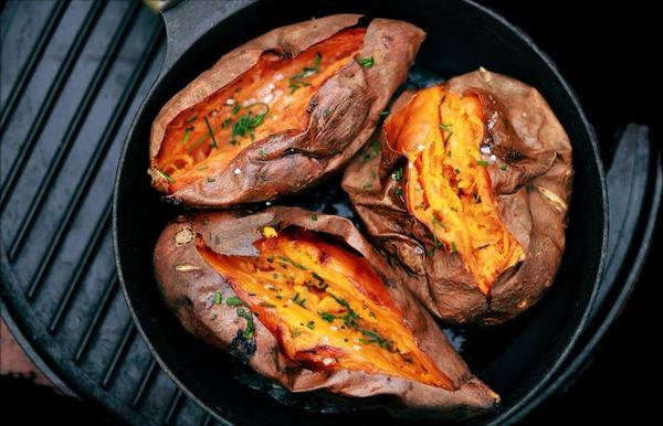 Cartofi Dulci la cuptor